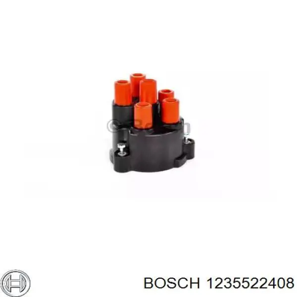 Крышка распределителя зажигания (трамблера) 1235522408 Bosch