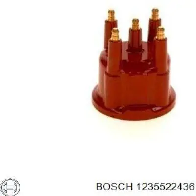 Крышка распределителя зажигания (трамблера) 1235522436 Bosch