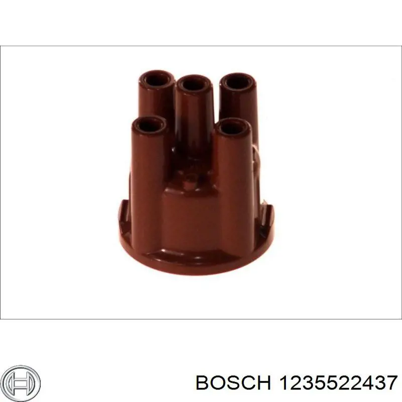 1235522437 Bosch крышка распределителя зажигания (трамблера)