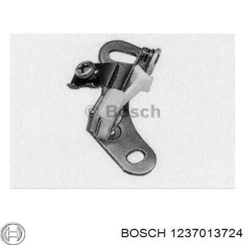 Контактная группа распределителя зажигания 1237013724 Bosch