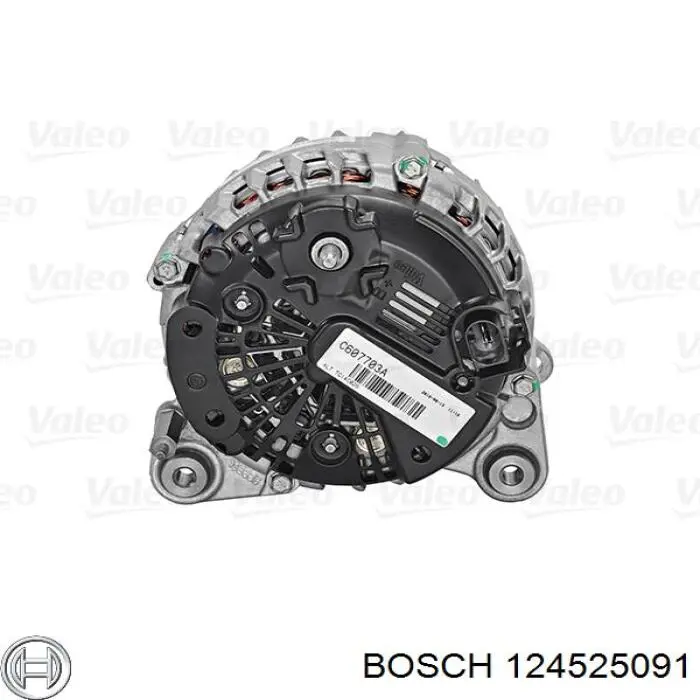 Автомобильный генератор Bosch 124525091 цена, от 50.68 USD
