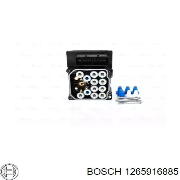 1265916885 Bosch módulo de direção (centralina eletrônica ABS)