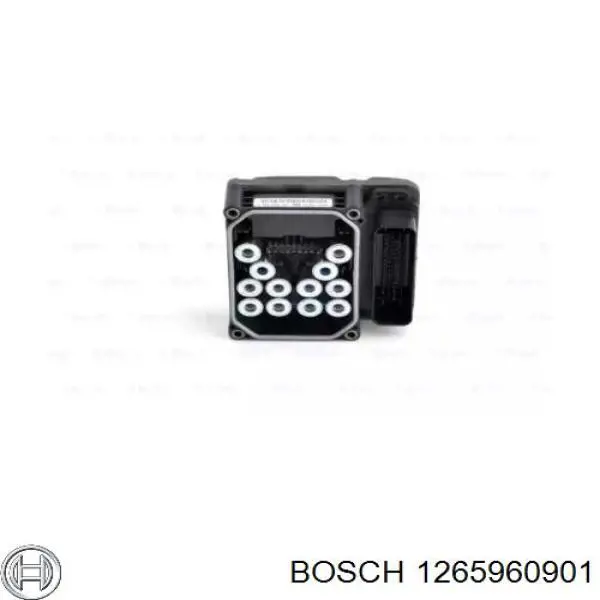 Блок управления АБС (ABS) гидравлический Bosch 1265960901