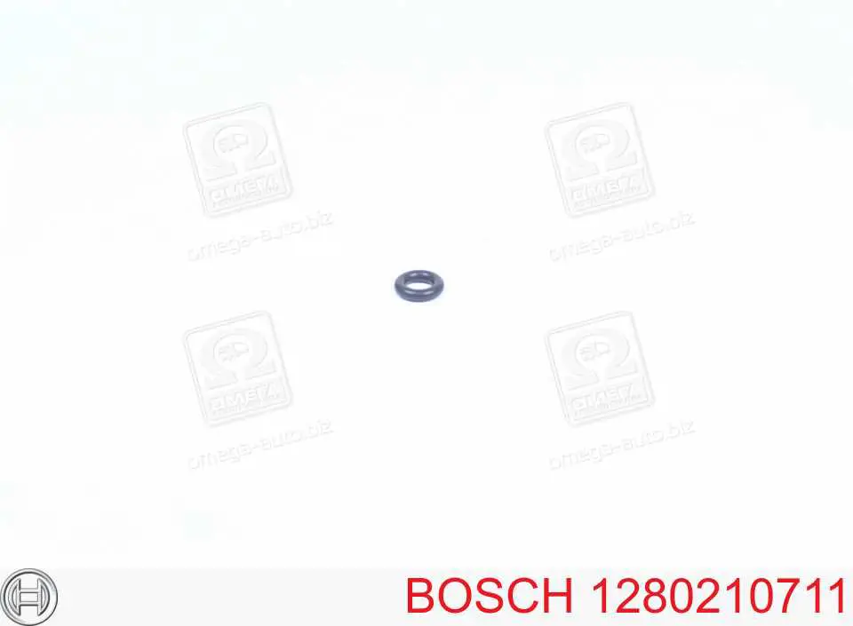 1280210711 Bosch кольцо (шайба форсунки инжектора посадочное)