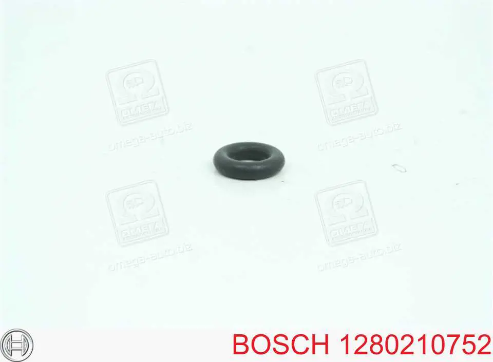 1280210752 Bosch кольцо (шайба форсунки инжектора посадочное)