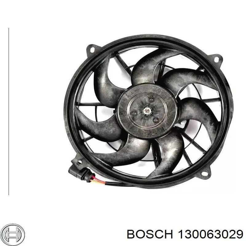 Мотор вентилятора печки (отопителя салона) BOSCH 130063029
