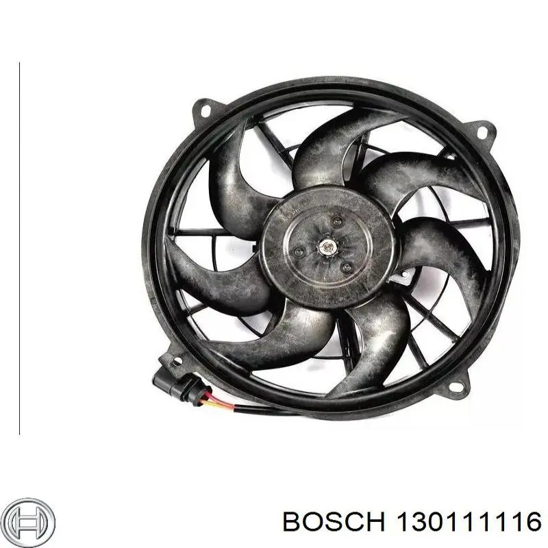 Мотор вентилятора печки (отопителя салона) BOSCH 130111116