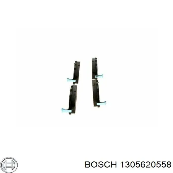 1305620558 Bosch стекло фары левой