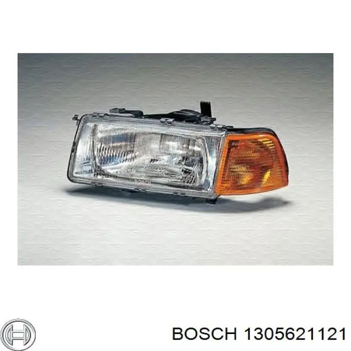 1305621121 Bosch стекло фары левой