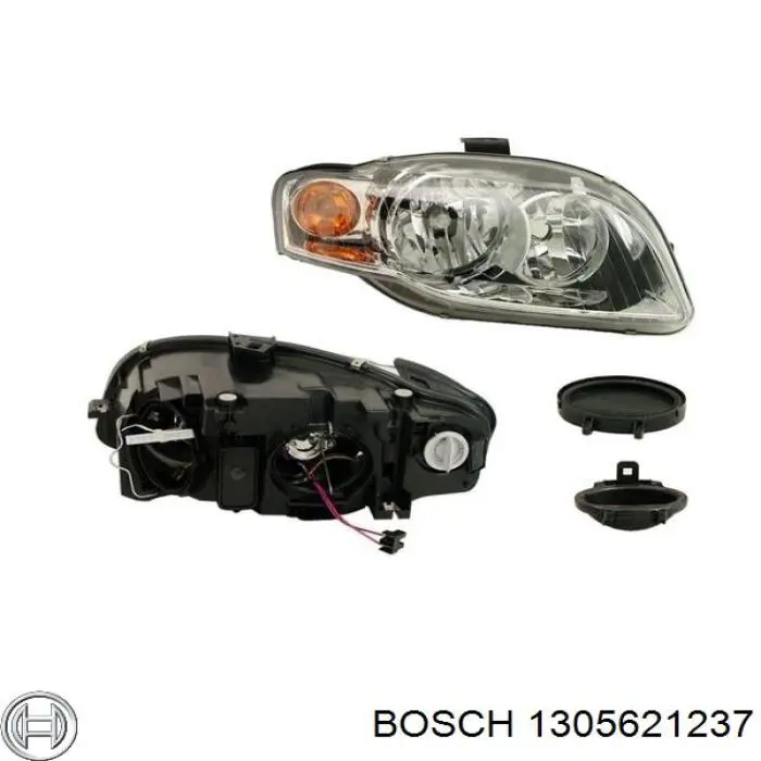 Стекло фары левой 1305621237 Bosch