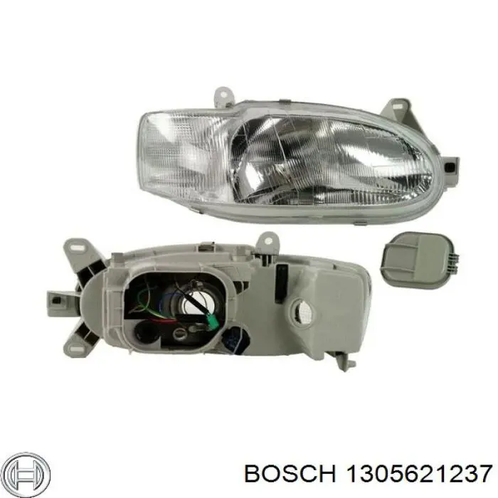 Стекло фары левой Bosch 1305621237 цена, от 11.33 USD