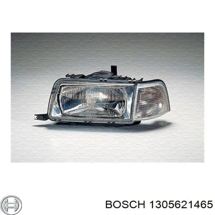 Стекло фары правой Bosch 1305621465