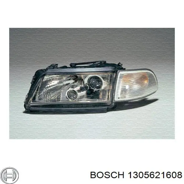 Стекло фары правой Bosch 1305621608