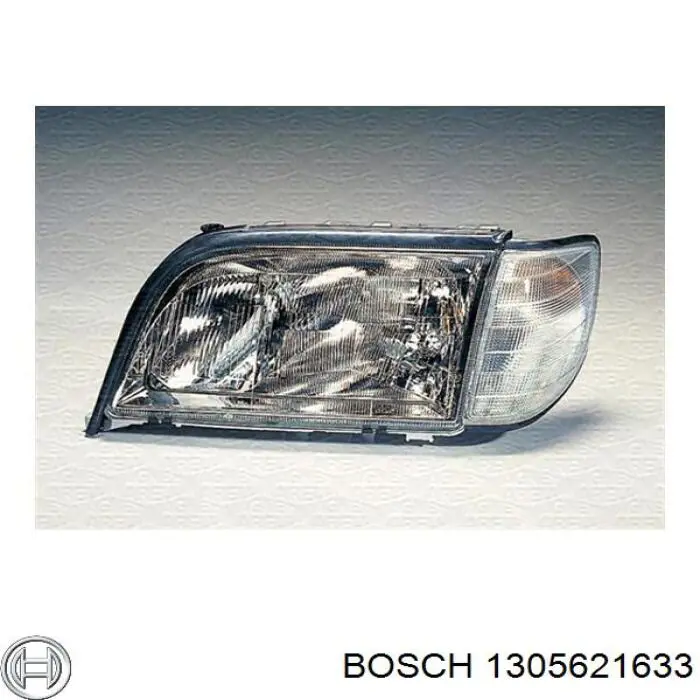 1305621633 Bosch стекло фары левой