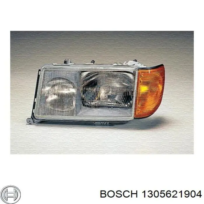 1305621904 Bosch стекло фары левой