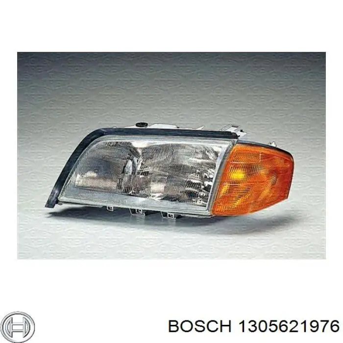 Стекло фары правой Bosch 1305621976