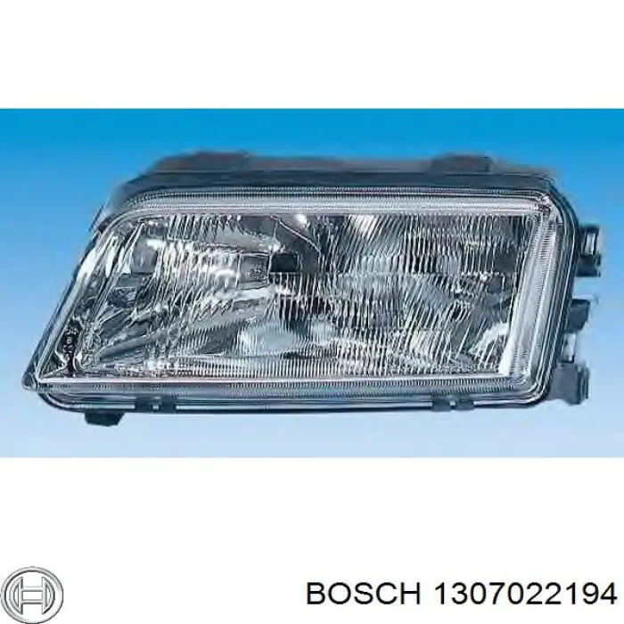 Левая фара 1307022194 Bosch