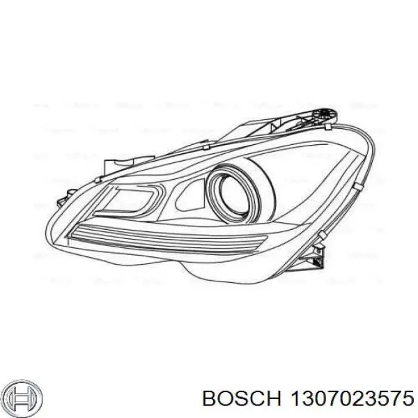 1307023575 Bosch фара левая