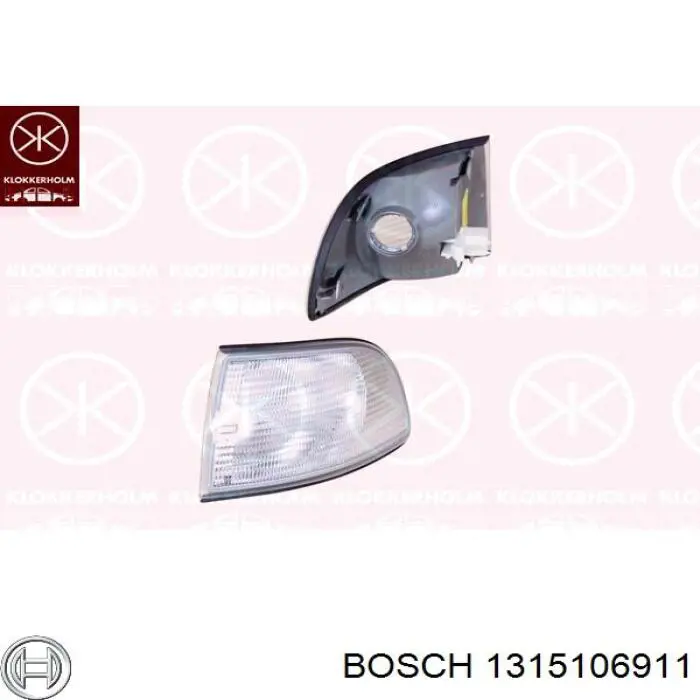 Правый указатель поворота Bosch 1315106911 цена, от 9.52 USD