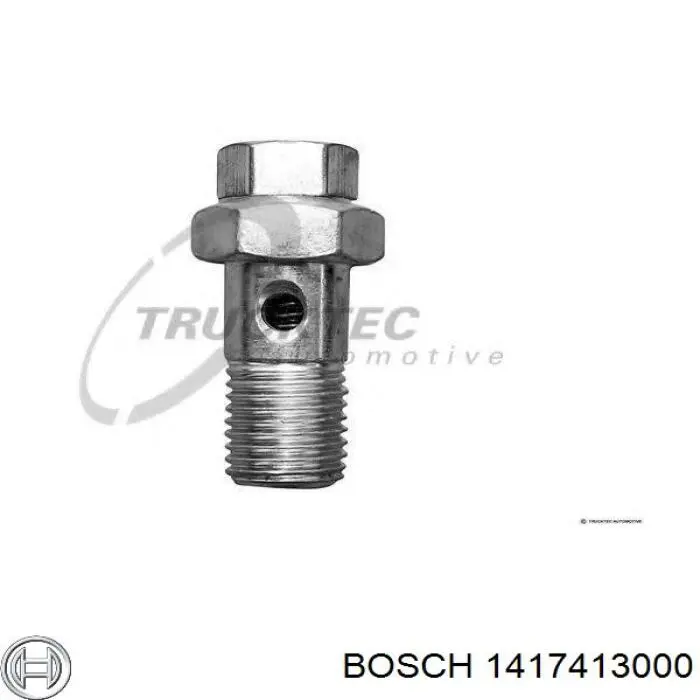 Обратный клапан возврата топлива Bosch 1417413000