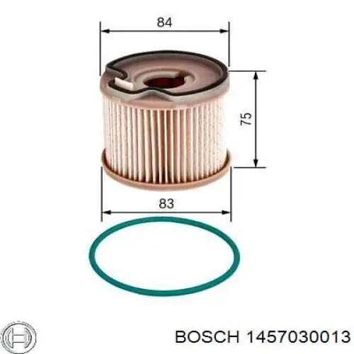1457030013 Bosch топливный фильтр