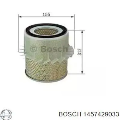 Воздушный фильтр 1457429033 Bosch