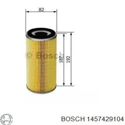 Масляный фильтр 1457429104 Bosch