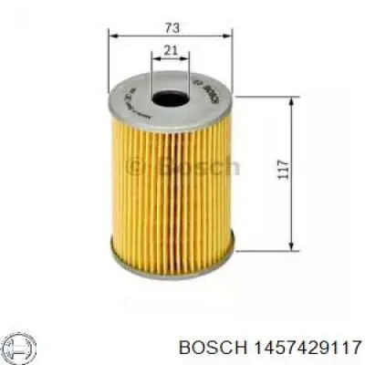 Масляный фильтр 1457429117 Bosch