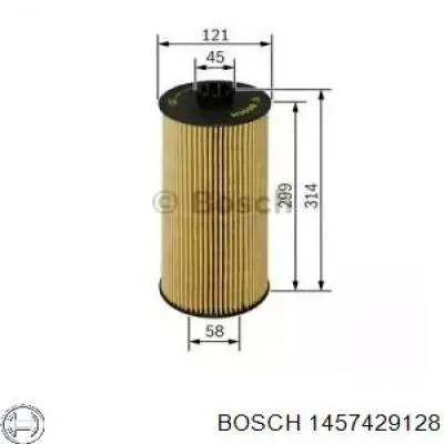 Масляный фильтр 1457429128 Bosch