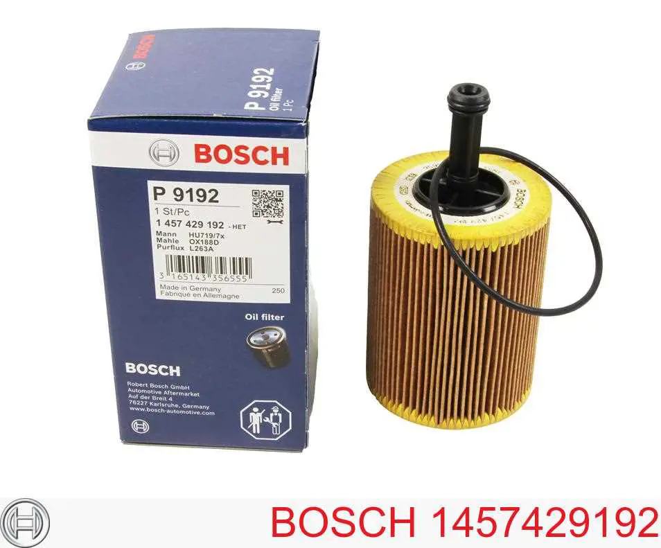 Фильтр масла Bosch 1457429192