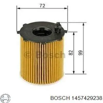 1457429238 Bosch Масляный фильтр двигателя
