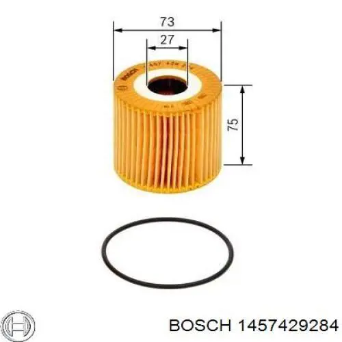 Фильтр масла Bosch 1457429284