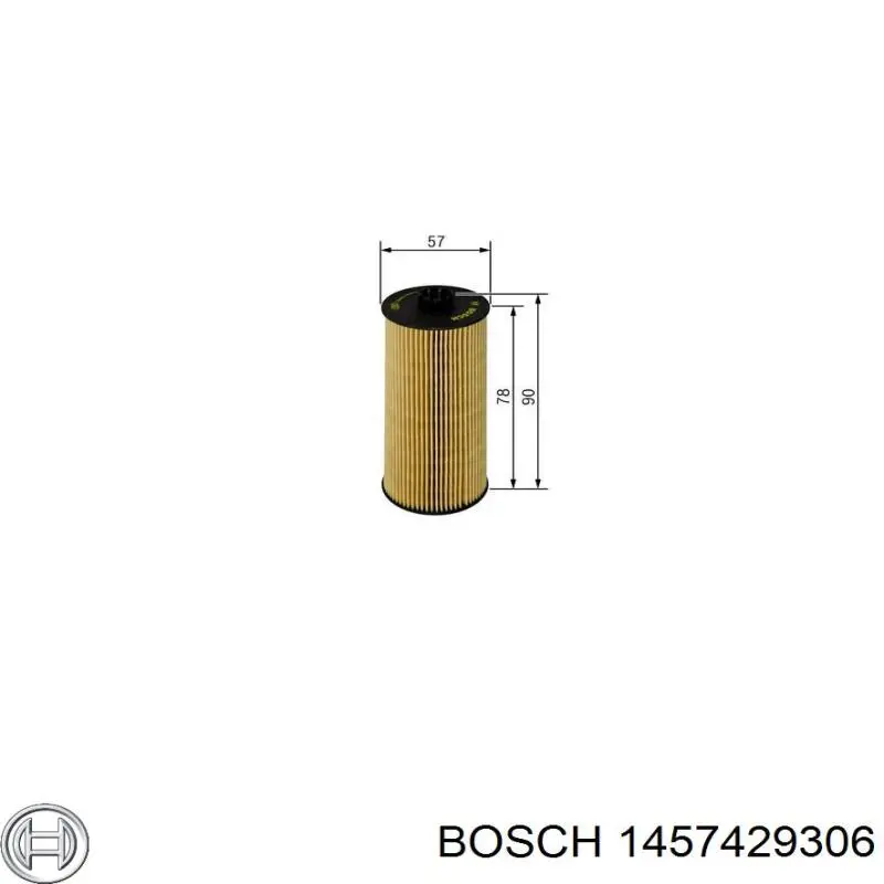 1457429306 Bosch Масляный фильтр двигателя