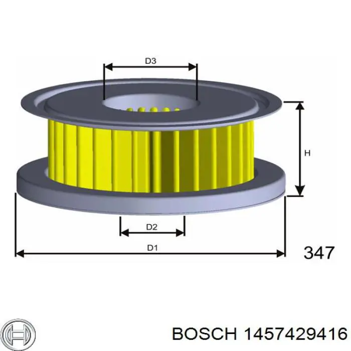 Купить 1457429416 Bosch Фильтр ГУР