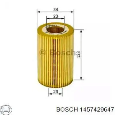 Фільтр масляний 1457429647 Bosch