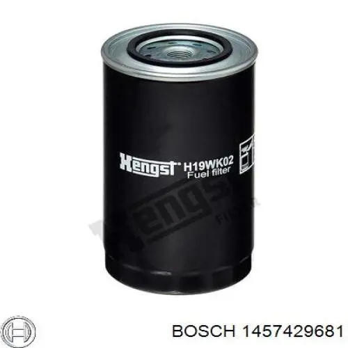 Filtro combustible 1457429681 Bosch