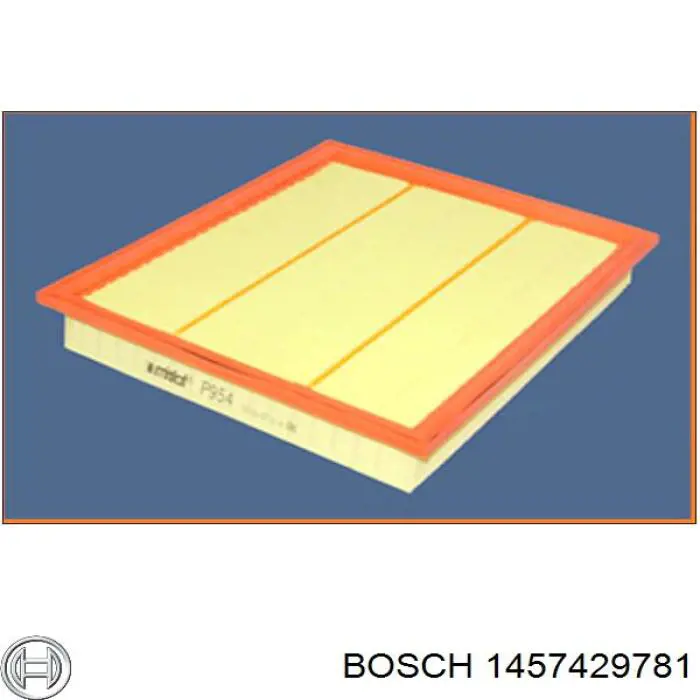 Элемент воздушного фильтра Bosch 1457429781 цена, от 12.70 USD