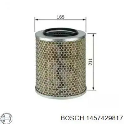 Воздушный фильтр 1457429817 Bosch