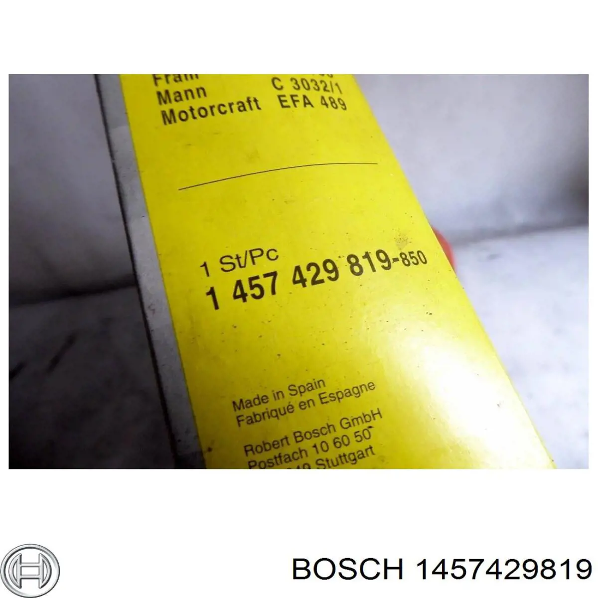 Элемент воздушного фильтра Bosch 1457429819 цена, от 4.77 USD