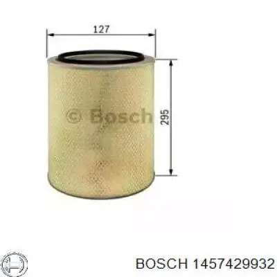 Воздушный фильтр 1457429932 Bosch