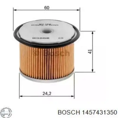 Топливный фильтр 1457431350 Bosch