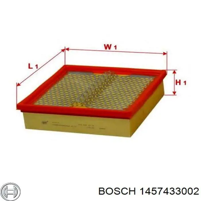 Воздушный фильтр 1457433002 Bosch
