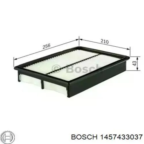 1 457 433 037 Bosch воздушный фильтр