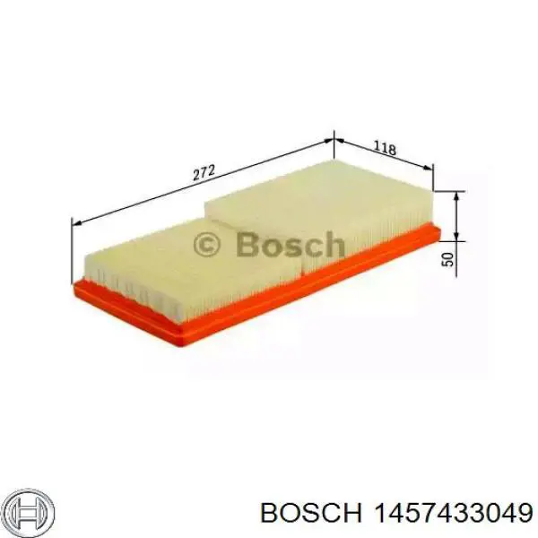 Воздушный фильтр 1457433049 Bosch