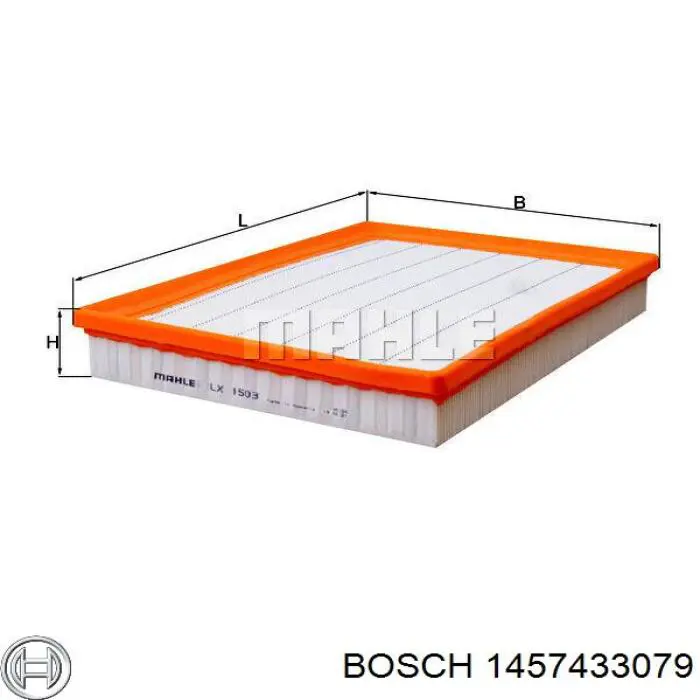 1457433079 Bosch воздушный фильтр