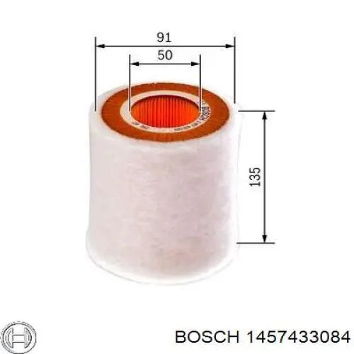1457433084 Bosch воздушный фильтр
