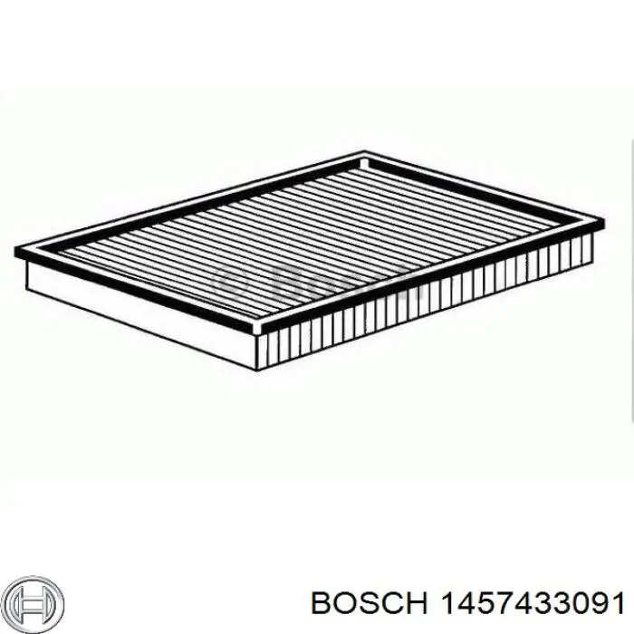 Купить 1457433091 Bosch Автомобильный фильтр воздуха