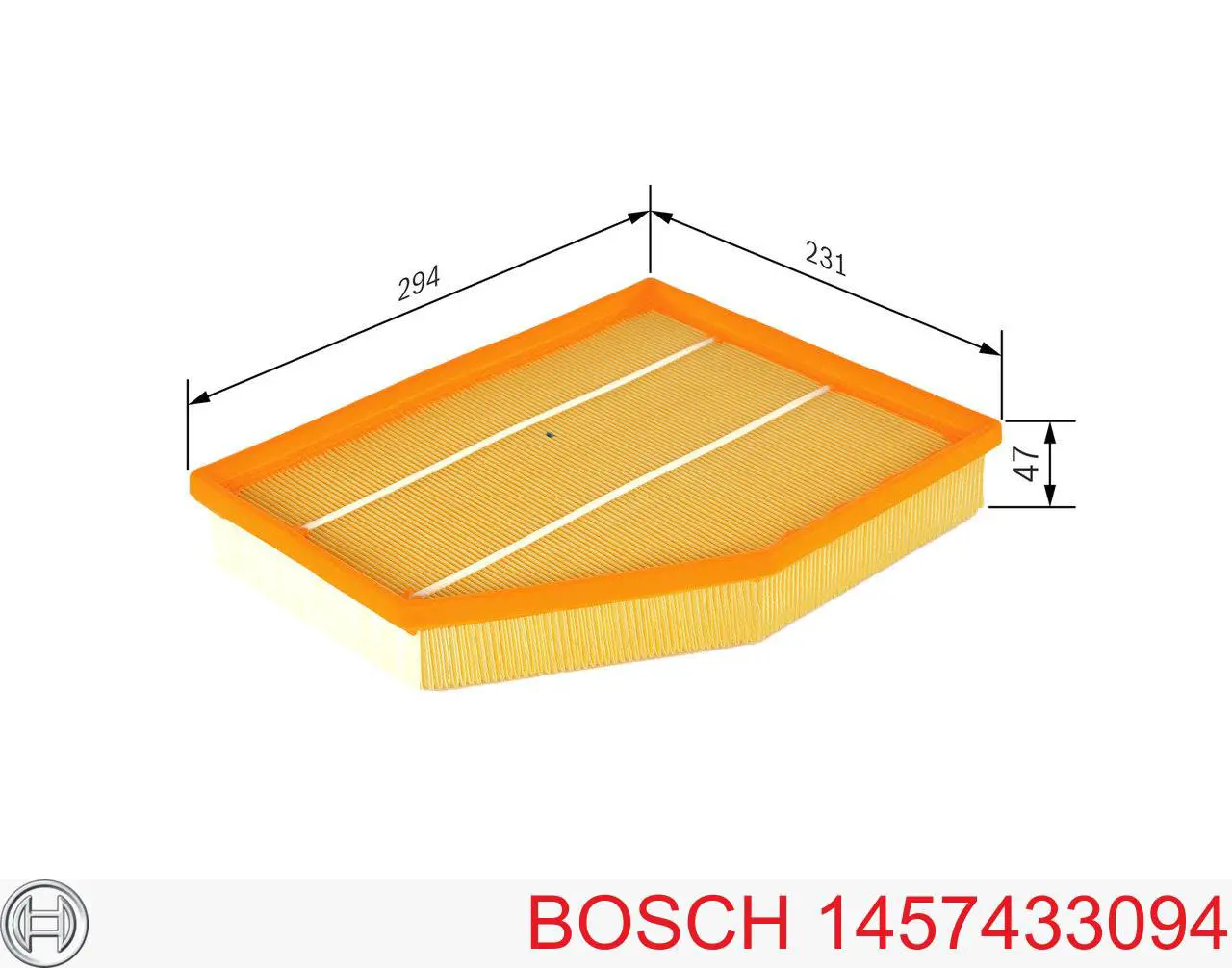 1457433094 Bosch воздушный фильтр