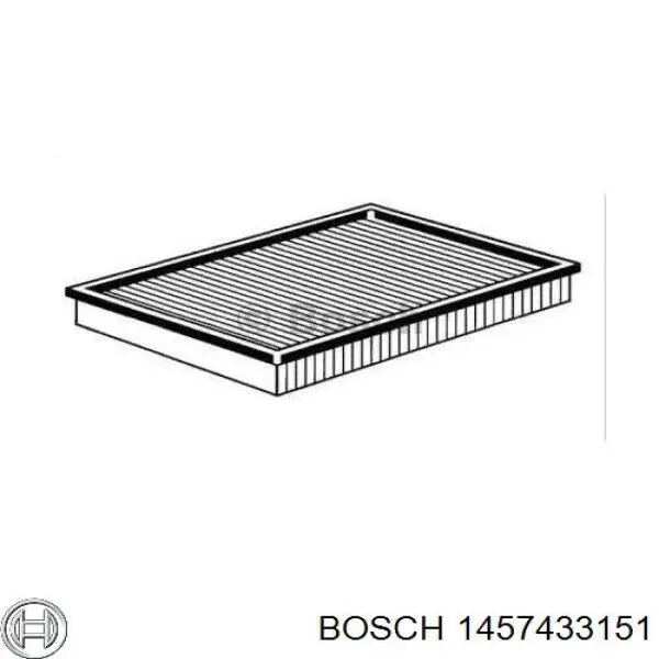 Воздушный фильтр 1457433151 Bosch