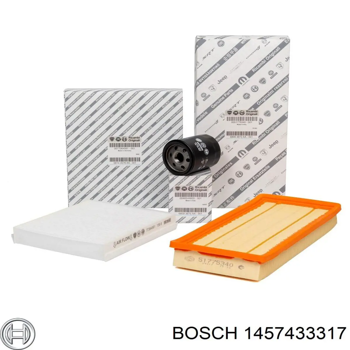Купить 1457433317 Bosch Автомобильный фильтр воздуха